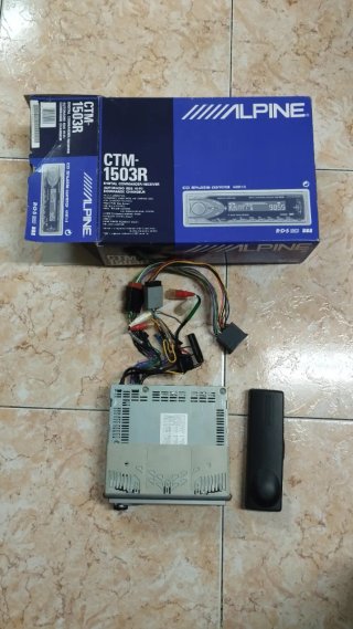 Alpine CTM-1503R Autoradio RDS Hi-Fi