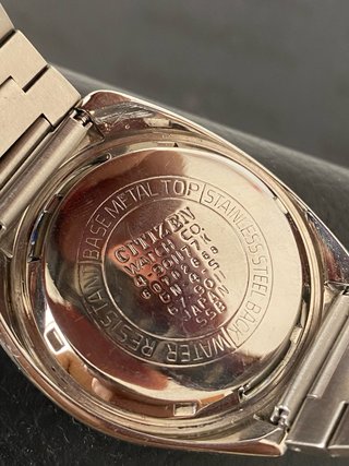Citizen Bullhead 67-9011 Yellow Serviced