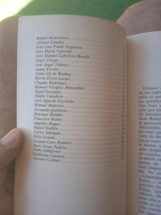 LIBRO Lírica española de hoy