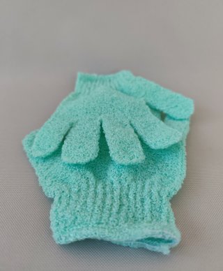 Guantes exfoliantes de baño reutilizables - Nuevos