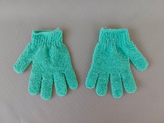 Guantes exfoliantes de baño reutilizables - Nuevos