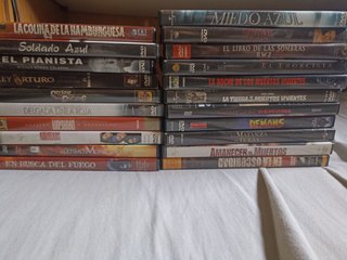 Lote 21Películas DVD terror y aventuras