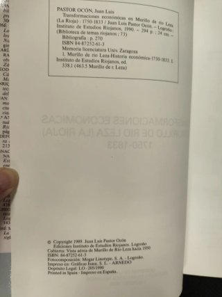 Transformaciones económicas en Murillo (La Rioj...