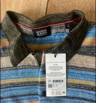 Polo Scotch & Soda Talla XL punto