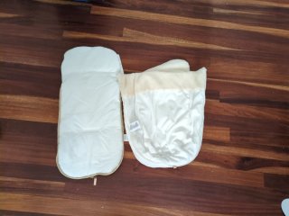 Saco para cochecito de bebé mayoral blanco
