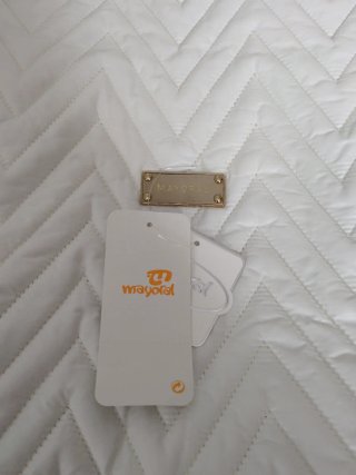 Saco para cochecito de bebé mayoral blanco