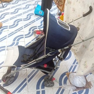 Carro de bebé y andador