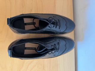 Zapatos plataforma negros Stradivarius