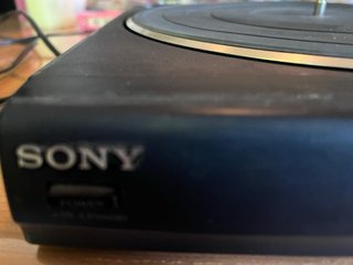 Piatto giradischi Sony 33/45 giri vintage