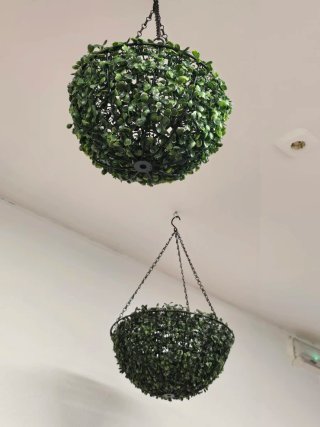 6 Jardineras Colgantes Decorativas