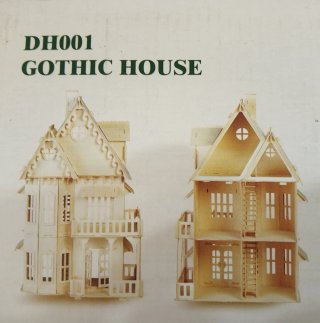 Kit Construcción Casa Madera Gothic House