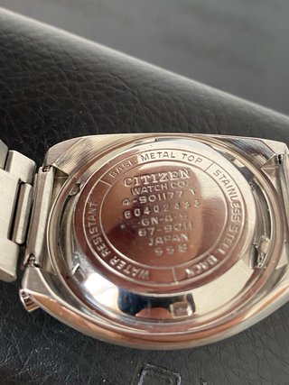 Citizen 67-9011 Bullhead Green Serviced