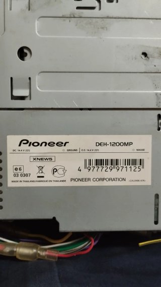 Radio Coche Pioneer MOSFET 50Wx4 WMA/MP3
