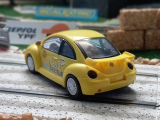 Coche Scalextric Volkswagen New Beetle Cup