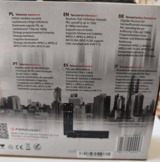 Receptor terrestre ARIVA T40 DVB-T2 HEVC H.265