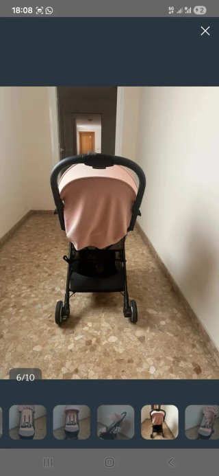 Silla de paseo Jane color rosa
