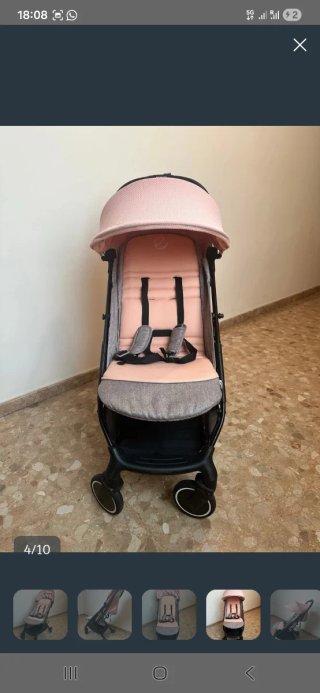 Silla de paseo Jane color rosa
