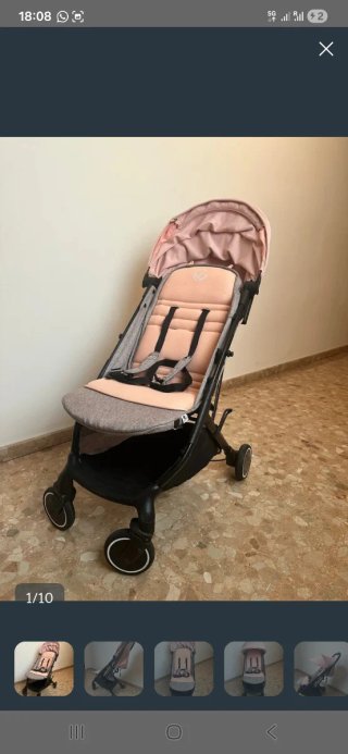 Silla de paseo Jane color rosa
