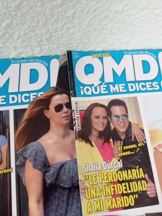 10 revistas Qué me dices año 2015 + Rev Hola 2023