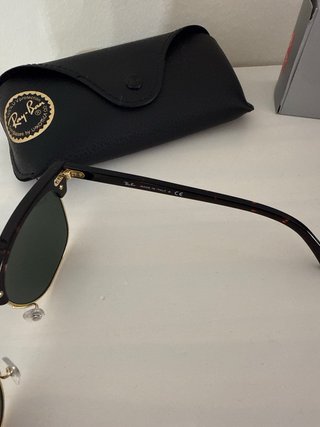 Gafas Ray-Ban Clubmaster Tortoise Doradas