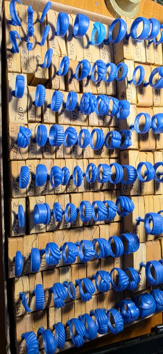 Anelli a fascia senza pietre