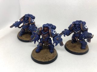 Lanzallamas Aggressor Ultramarines Pintados