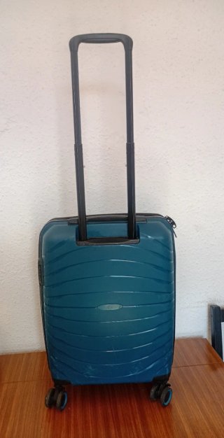 Maleta de cabina azul