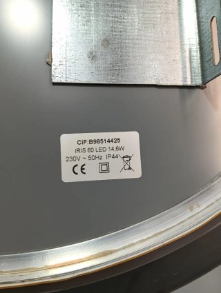 Espejo Baño LED 60cm
