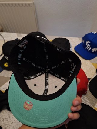 Gorra New Era 59Fifty NY Negra y Azul