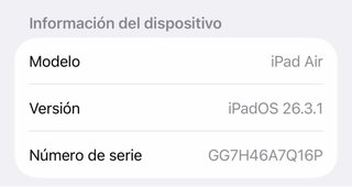 iPad Air Rosa