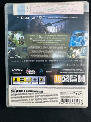 Call of Duty 4: Modern Warfare PS3