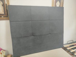 Cabecero Capisa Tapizado Gris