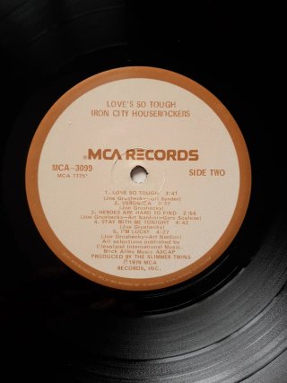 Vinilo Iron City Houserockers Love's So Tough