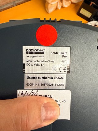 Detector Billetes Falsos Ratiotec Soldi Smart Pro