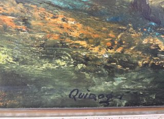 CUADRO OLEO SOBRE LIENZO CON FIRMA