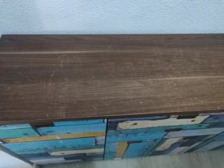 Mueble de entrada/TV aparador multicolor