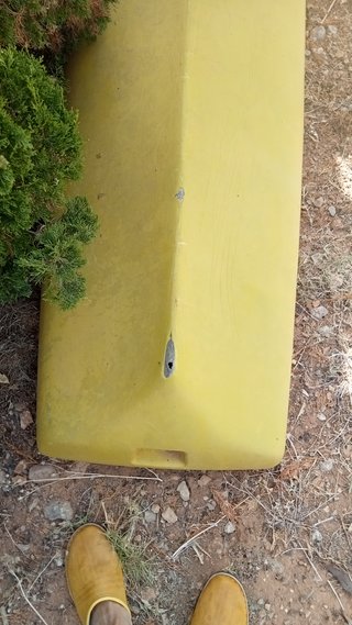 Piragua de fibra de vidrio