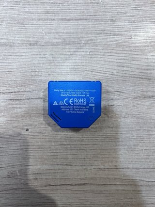 Shelly Plus 1 Relé Interruptor Inteligente Wi-Fi