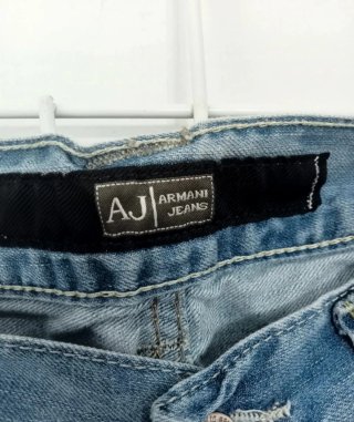 Pantalón vaquero Armani hombre azul