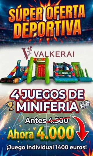 OFERTON!! Pack 4 Juegos de Miniferia