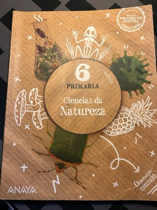Libros Anaya Tirso de Molina Ferrol 6 de primaria