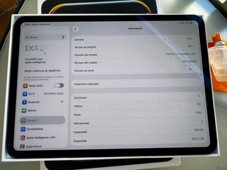iPad Pro 11 256GB SHIP M4 Space Gray COMO NUEVA