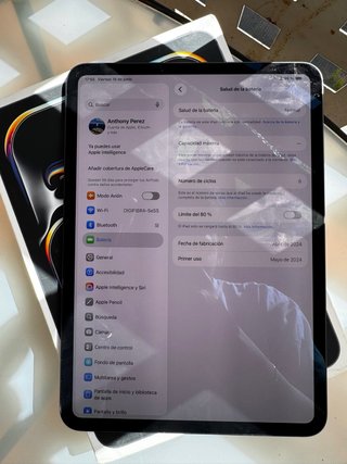 iPad Pro 11 256GB SHIP M4 Space Gray COMO NUEVA