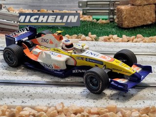 Coche de slot Hornby (Superslot) Renault F1 Team