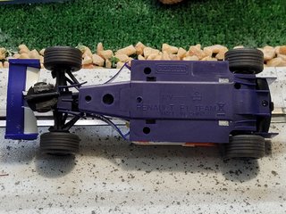 Coche de slot Hornby (Superslot) Renault F1 Team