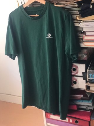Camiseta Converse Verde Talla L Gender-Free