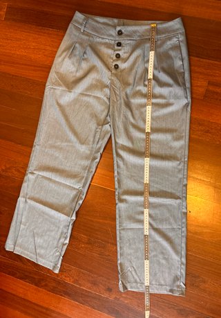 Pantalón pinzas Shein azul Talla L