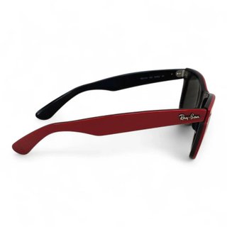 GAFAS DE SOL RAYBAN RB 2140 WAYFARER NEGRAS Y ROJAS