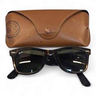 GAFAS DE SOL RAYBAN RB2140 MARRONES 902 56.22  WAYFARER + FUNDA