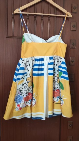 Vestido Corto Verano Multicolor